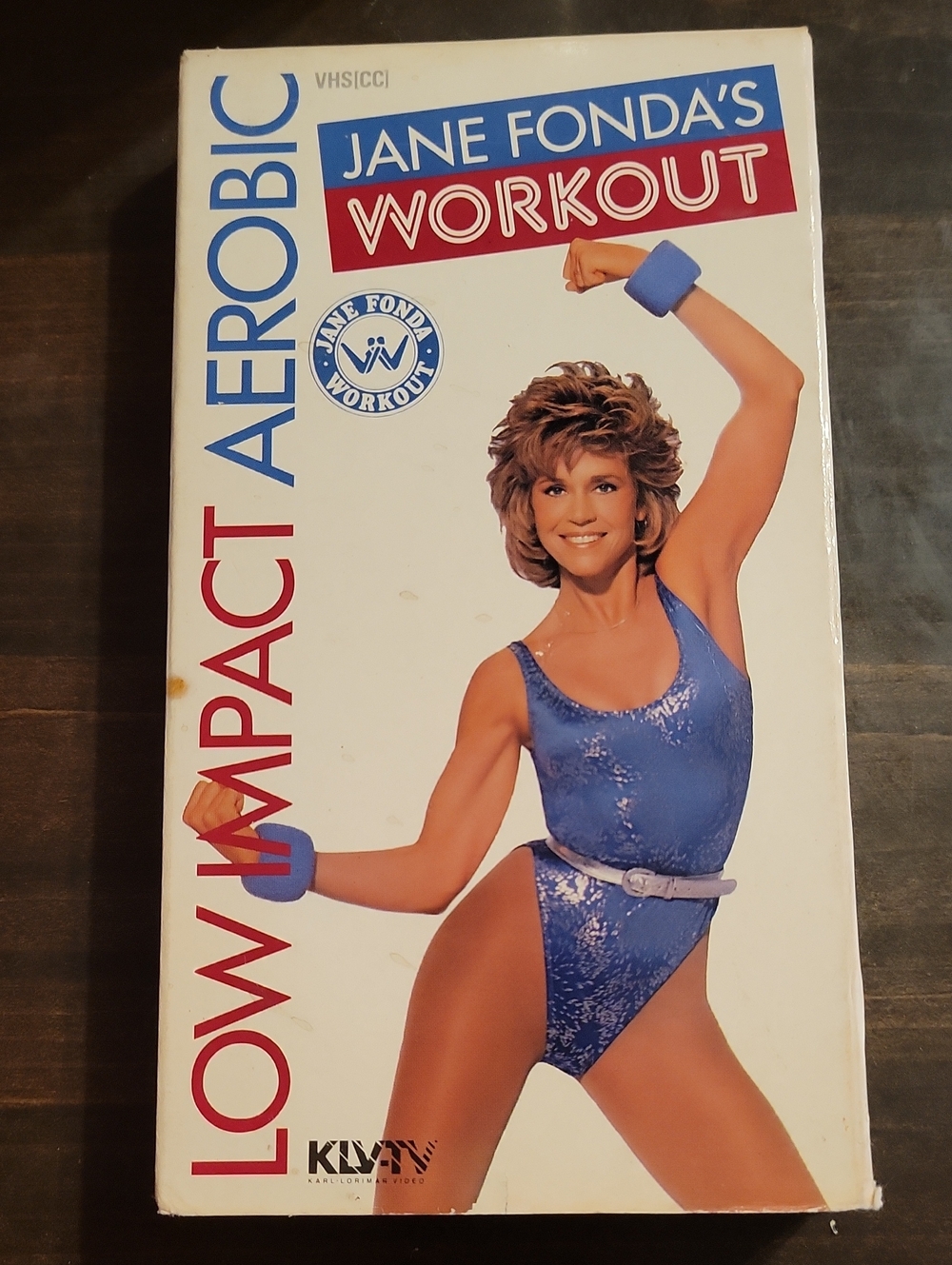 Jane Fonda's Workout VHS - Blue Leotard Aerobics